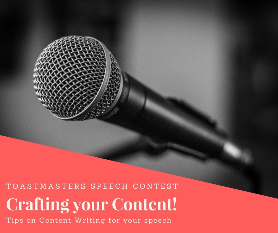 tips on content writing for speech contest