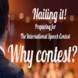 preparation tips for the toastmasters international speech contest